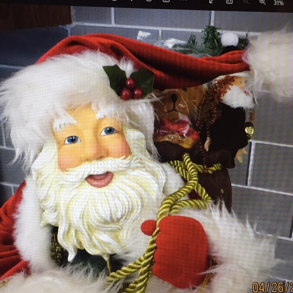 BRAND NEW! THOMAS KINKADE MASTERPIECE MUSIC SANTA - Picture 10 of 10